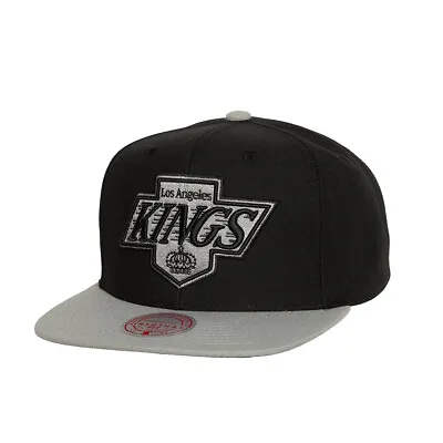 Mitchell & Ness Los Angeles Kings  2 Tone 2.0  Snapback Hat (Black/Grey) Cap • $36.99