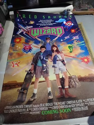  The Wizard   1989 Original Rolled One Sheet Poster Set! • $19.99