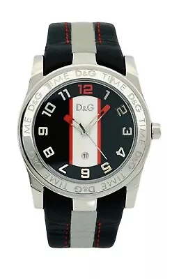 Dolce & Gabanna Men's DW0216 Stainless Steel Bicolour Leather Strap Watch • $382.51