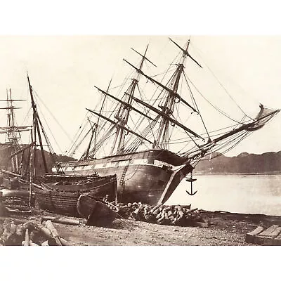 £16.48 • Buy Johnson American Barque Jane Tudor Conway Bay Photo Huge Wall Art Poster Print
