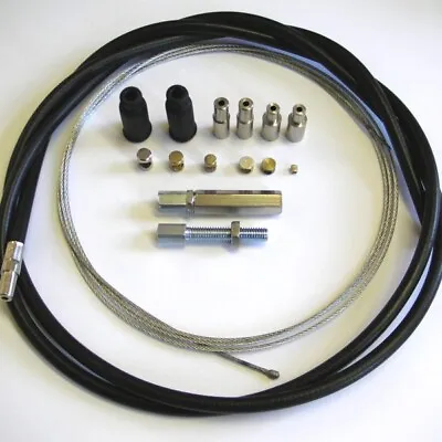 $16.98 • Buy Venhill Universal Motorcycle Throttle Cable Kit - 6mm Conduit