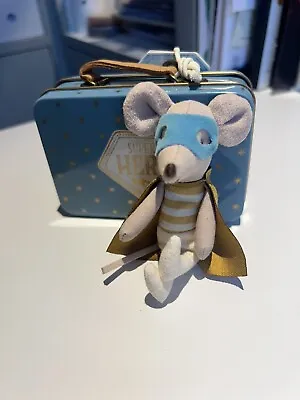 Maileg Superhero Mouse With Suitcase  • £30