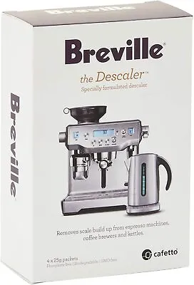 Breville The Coffee Machine Descaler 4Pk Clear BES0070NAN1 • $39.99