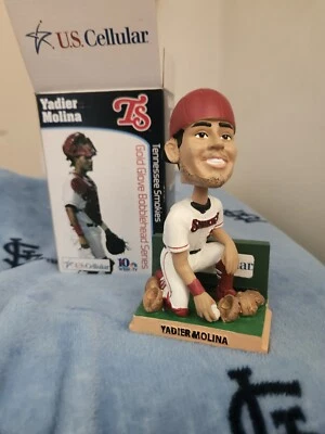 $155 • Buy Tennessee Smokies Yadier Molina Gold Glove Bobblehead Rare Cardinals 2013