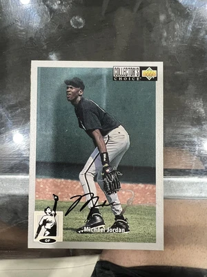 $50 • Buy 1994 UD Collector's Choice Michael Jordan Silver Signature #23 