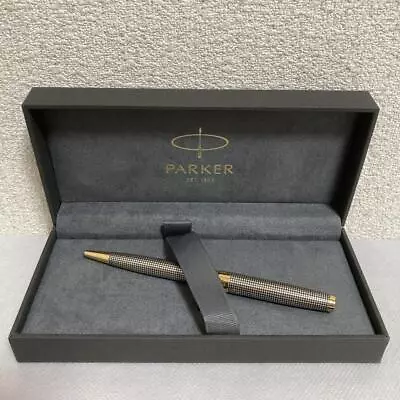 Parker Sonnet Cisele Sterling Silver 925 Ballpoint Pen With Box Good Condition • $437.48