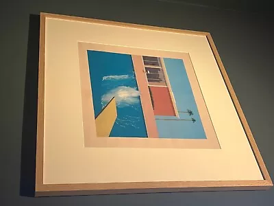 David Hockney A Bigger Splash Oak Framed ArtGlass Official Tate • £600