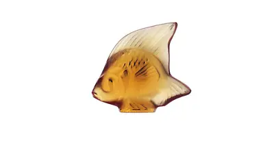 Lalique Crystal (Brand New) Fish Sculpture Colour & Code : AMBER 3000700 • £95