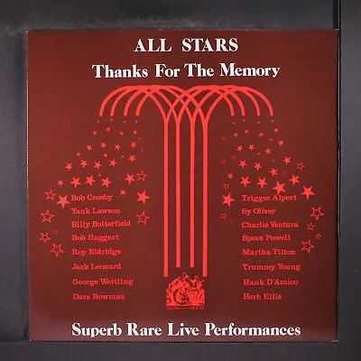 VARIOUS: Thanks For The Memory SWING HOUSE 12  LP 33 RPM • $12