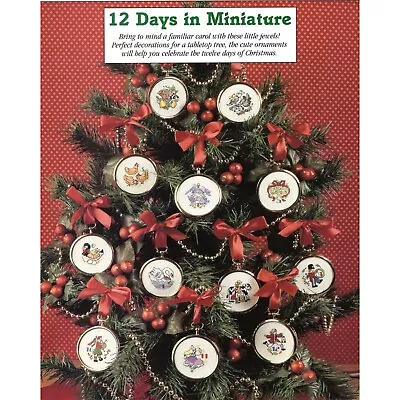 12 Days Of Christmas Cross Stitch Pattern Vintage Pattern • $6.95