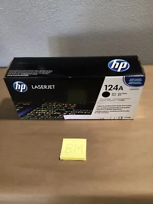 Genuine HP  124A Q6000A LaserJet Black Color Toner Ink Cartridge New Original • $42