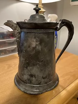 Antique Ice Water Pitcher Coffee Pitcher See Description  • $40