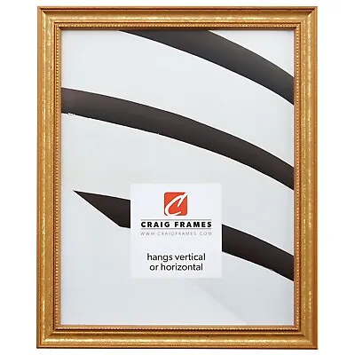 Craig Frames Stratton 20x24 0.75 Inch Wide Traditional Aged Gold Picture Frame • $44.99