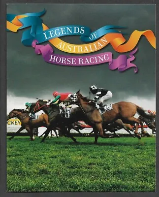 Australia Horses Horseracing Jockeys Set In Presentation Pack Mnh • £7.95