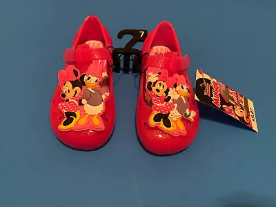 Disney’s Minnie Mouse Daisy Toddler Girls Casual Jelly Shoe Color PINK  • $10