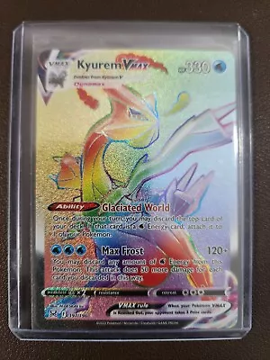 Pokemon Card Kyurem VMAX 197/196 Rainbow Rare Lost Origin Near Mint • $2.25