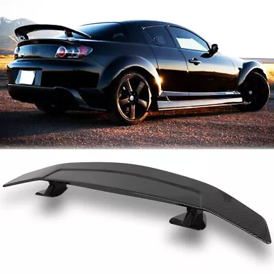 Carbon Fiber 46  Rear Trunk Spoiler Wing GT Style Racing For Mazda RX-8 2004-11 • $99.11