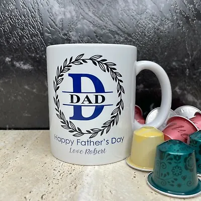 Fathers Day Mug Personalised Fathers Day Gift - Gift For Dad Grandad Poppy Nonno • $24