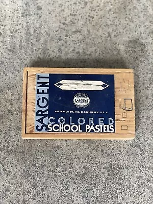 Vintage Sargent  School Pastels Art Crayon • $9.97