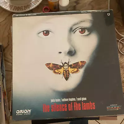 The Silence Of The Lambs Laserdisc LD Jodie Foster Anthony Hopkins • $2.99