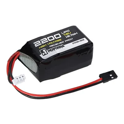 PERFORMA RACING PA9482 LiPo Hump Receiver Battery Pack (2200mAh / 7.6V 54x30x25 • £22.11