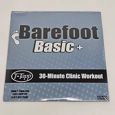 T-Tapp Barefoot Basic+ 30 Minute Clinic Workout Instructional DVD Video - New • $23.95