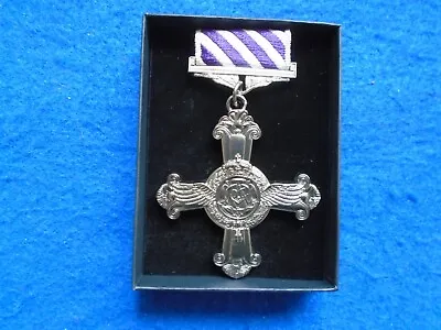 Distinguished Flying Cross Repro Medal Full Size Medal & Ribbonpresentation Box • £22