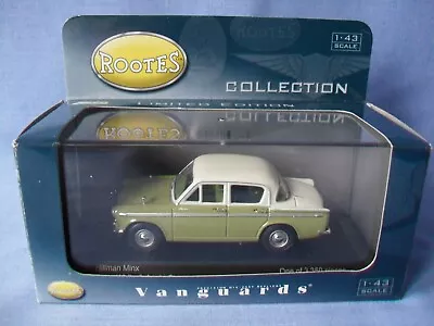 Vanguards VA06808 Hillman Minx Foam White & Apple Green - 1:43 - Limited Edition • £2.99