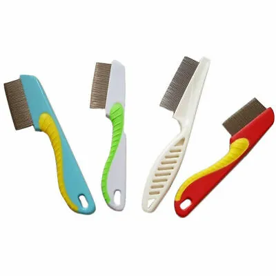 Stainless Steel Hair Lice Comb Brush Remove Lice Ticks Kids Nit Peine De Piojos • $3.99