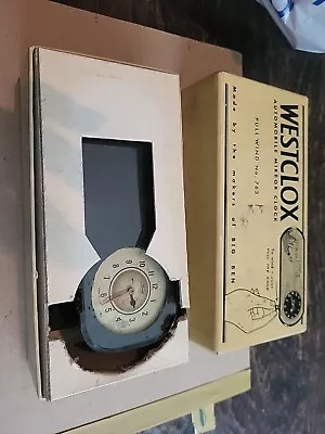Vintage Westlock Auto Mirror Clock • $49.95