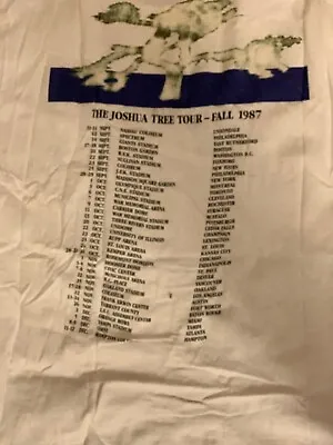 Vintage U2 Concert T-shirts (3 Pack) Joshua Tree Zoo TV And Elevation 2001 • $95