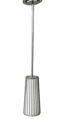 Murray Feiss P1248bs Urban Renewal One Light Pendant With Brushed Steel • $39.99