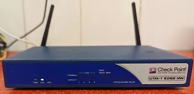 Used CHECKPOINT SBXNW-100-1 - UTM-1 Edge NW - Internet Security Appliance • £50