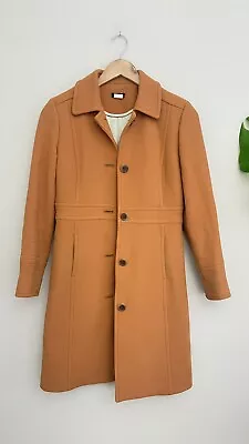 J. Crew Wool Coat Winter Orange Size P2 • $79.99