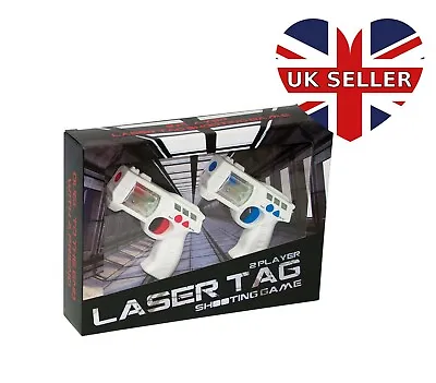 £19.99 • Buy 2 Player Laser Shooting Game With Sound Effects Lazer Tag Ages 7+