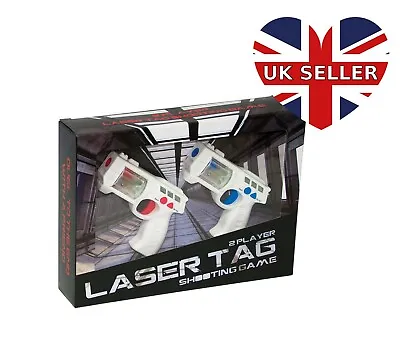 2 Player Laser Shooting Game With Sound Effects Lazer Tag Ages 7+ • £19.99