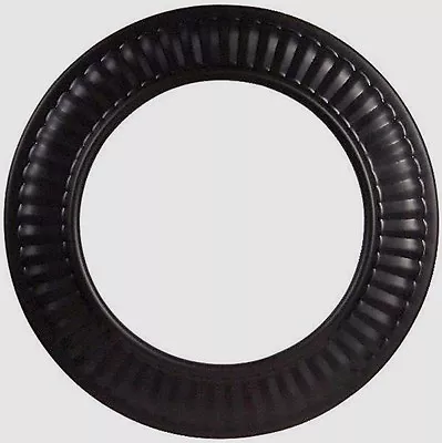 IMPERIAL BM0096 8  Inch Diameter STOVE PIPE TRIM COLLAR 24 Gague Black Steel • $17.99