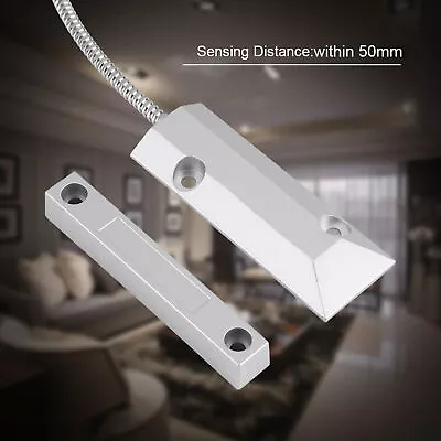 Door Window Magnetic Contact Wired Sensor Detector Switch For Home Garage Ala FD • $11.50