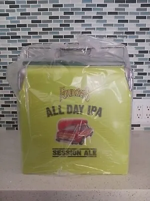 NEW Founder's Brewing All Day Ipa Metal Retro Cooler HTF RARE  • $100