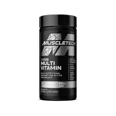 Multivitamin For Men - MuscleTech Platinum Multivitamin Expires 1-31-2026 • $13.89