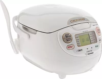 ZOJIRUSHI NS-ZCC10 Rice Cooker 5.5Cups (1.0L) 120V / 60Hz (120V Area Only) White • $483.40