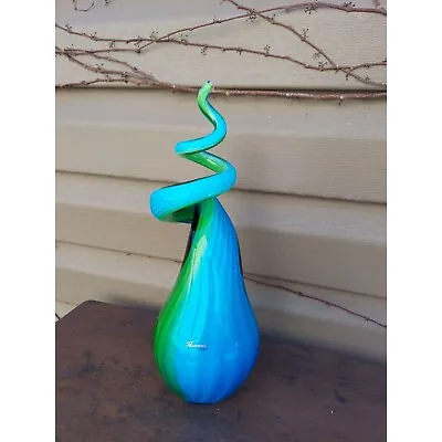 Murano Spiral Glass Sculpture • $39.99