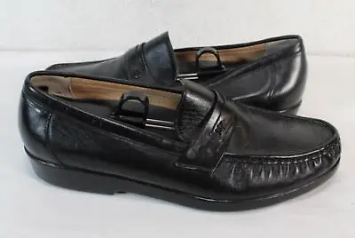 SAS Mens Ace Loafers Slip On Shoes Black Size 10.5 121409 FW060 • $27.99