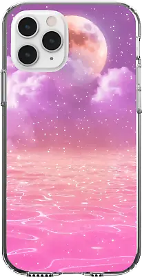 $16.95 • Buy Silicone Cover Case Butterfly Cat Pink Moon Ocean Woods Trees Night Sky Stars 