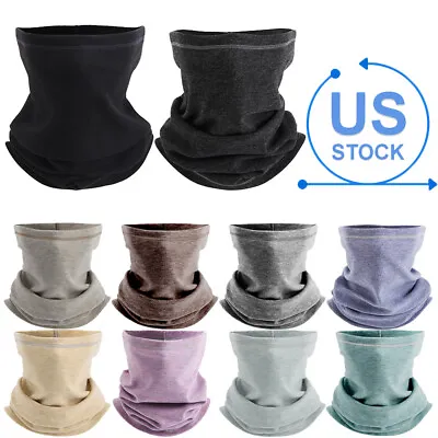 Winter Fleece Warmer Neck Gaiter Skiing Windproof Face Mask Scarf For Men Women • $3.99