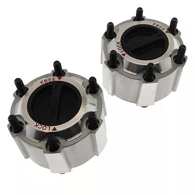 Manual Free Wheel Locking Hubs For Nissan Navara Pathfinder Terrano D21 D22 4X4 • $145