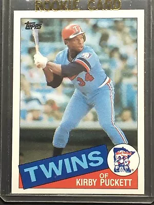 Kirby Puckett Twins #536 MLB Rookie Card 1985 Topps Baseball Near Mint / Mint • $8.99