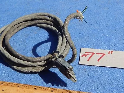 Seeburg Wallbox Connector # 12015 Cinch-Jones 3 Prong With Clips + ~ 77  Wire • $14