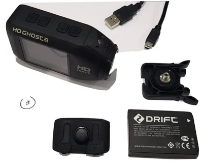 £51 • Buy Drift Ghost HD 1080p - Motorcycle Bicycle Action Camera NOT 4K PRO S-STEALTH 19