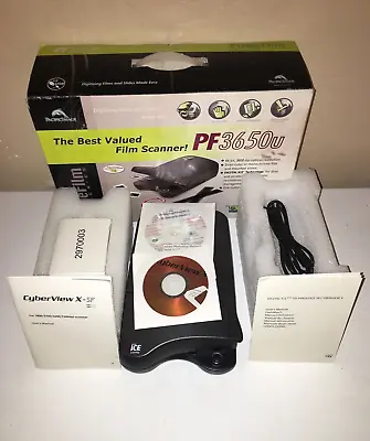 Pacific Image PrimeFilm Series 48-Bit 3600dpi Film Scanner PF3650U Mac/Win NEW • $85